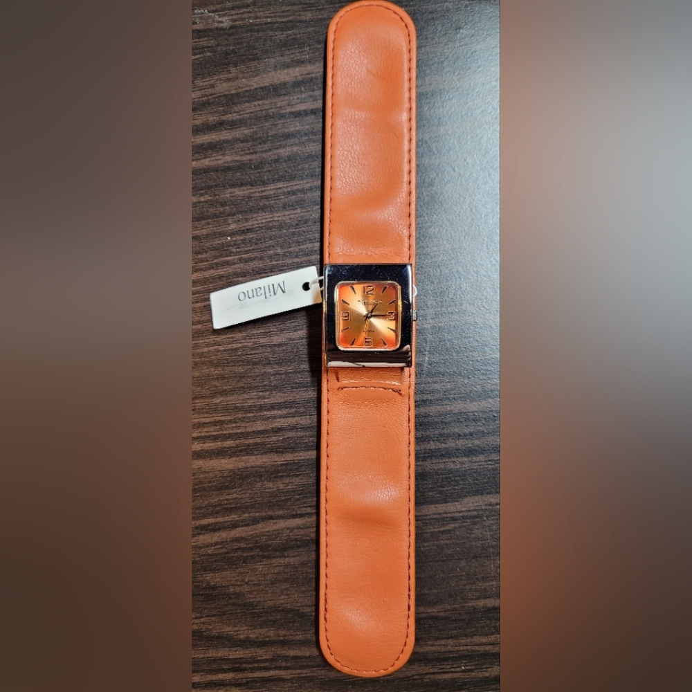 Milano Wrappers Slap Bracelet Quartz Watch